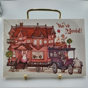 Vintage Current "We've Moved" Postcards NWT